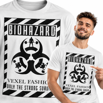 KOSZULKA NA SIŁOWNIĘ BIOHAZARD